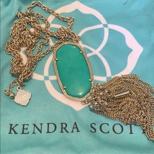 Kendra Scott Long Dangle Necklace